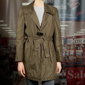 Green Trench Coat